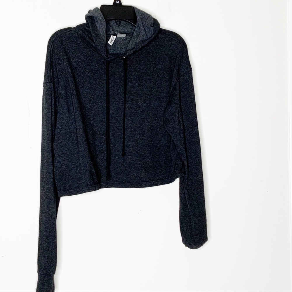 divided dark grey hooded sweatshirt. Size XS BR3 - Picture 1 of 3